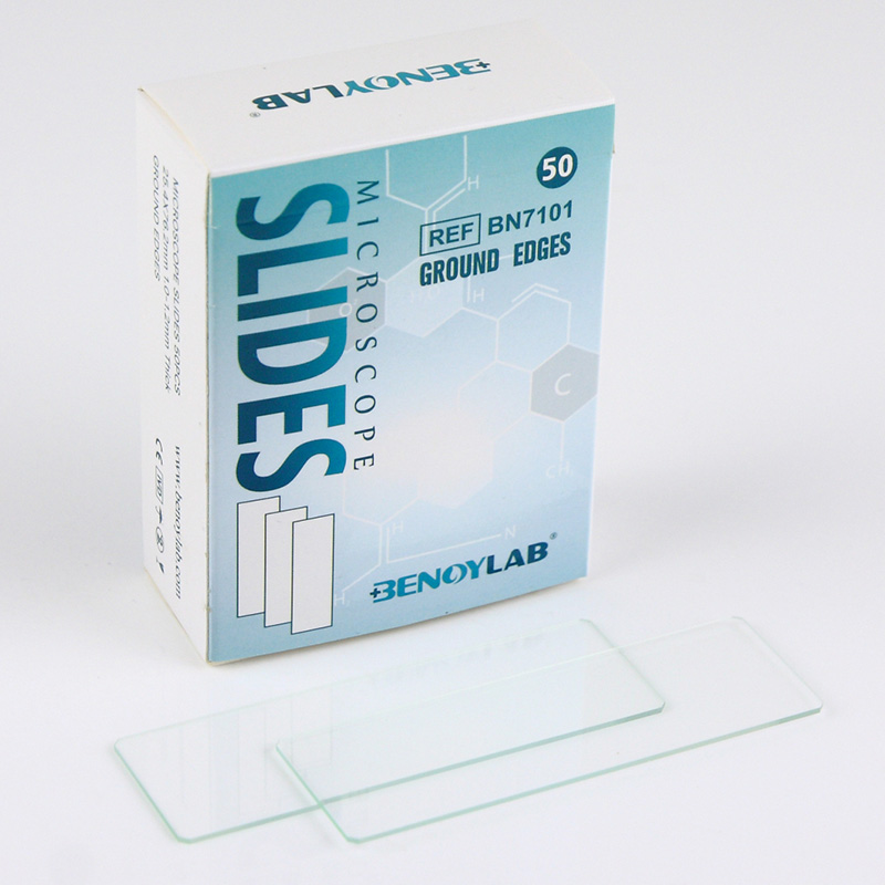 Microscope Slides 7101 Plain, Ground Edge